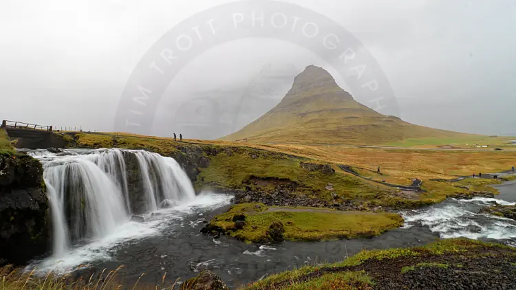 Kirkjufell and the Kirkjufellfoss Waterfall