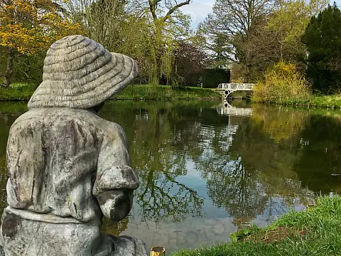 Statue in Spetchley Park Garden
