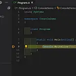 How to Crete a .NET Console Application Using Visual Studio Code